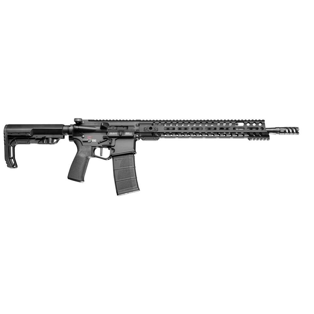 Rifles Long Guns Patriot Ordnance Factory Ready Series 223Rem|5.56NATO Renegade+ Rifle 5.56 16.5 Bbl DI Dictator CA Featureless Burnt Bronze